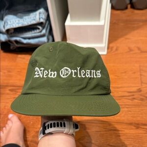 Green New Orleans Cap